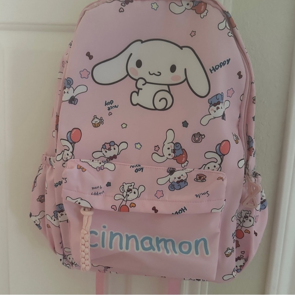 Cute Cinnamon school backpack
